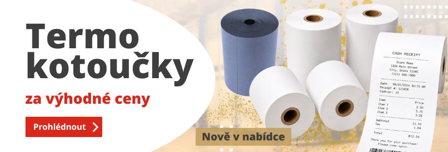 Pokladní termo kotoučky obalnet.cz