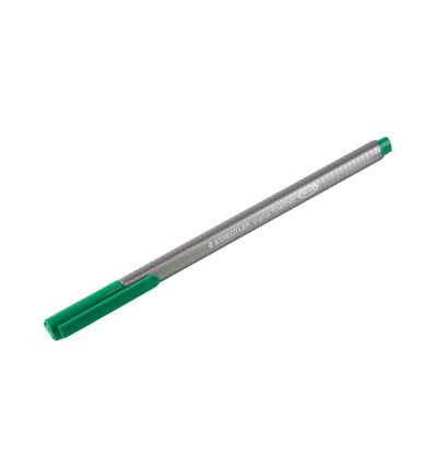 Fix (popisovač) triplus fineliner, šířka stopy 0,3 mm, zelený