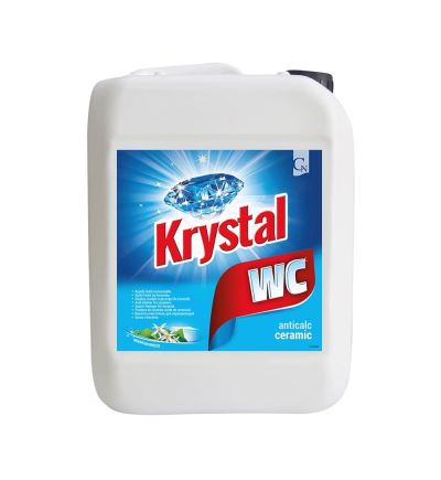 Krystal antibakterial na WC, modrý, 5000 ml