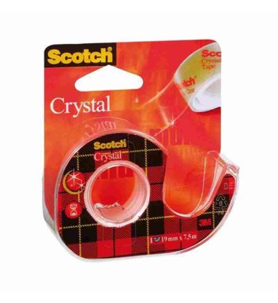 Lepicí páska D6-1975 Crystal s odvíječem Scotch