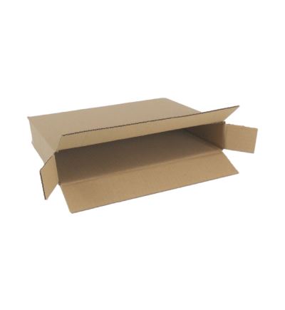 Poštovní kartonová krabice, klopy přes sebe, 3vrstvá, délka 300 mm, šířka 50 mm, výška 200 mm,