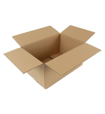 Kartonová krabice, 3vrstvá, délka 400 mm, šířka 300 mm, výška 200 mm
