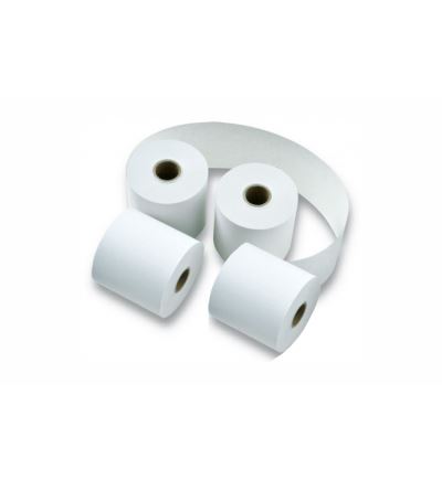 Pokladní kotouček papírový, šíře 57 mm, průměr 60 mm, dutinka 17 mm, bílé