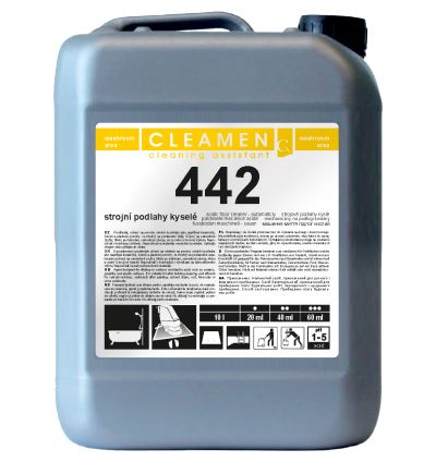 CLEAMEN 442 na podlahy kyselé 5000 ml – na cement, minerální usazeniny
