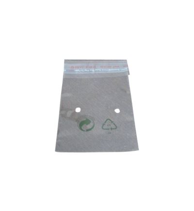 Polypropylenový sáček s lepicím páskem, délka 220 + 40 mm, šířka 160 mm, transparentní, 100 ks