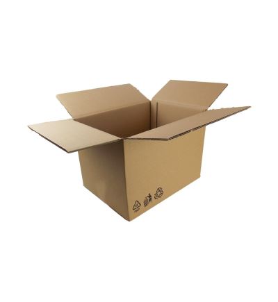 Kartonová krabice, 5vrstvá, délka 800 mm, šířka 600 mm, výška 600 mm