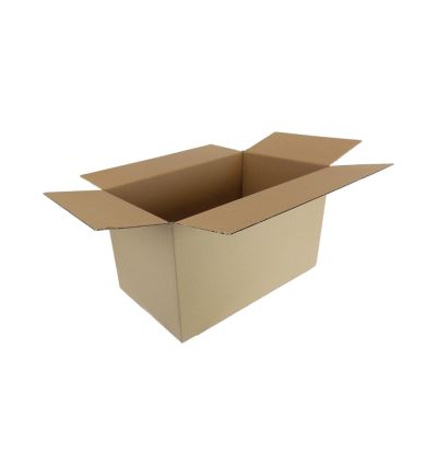 Kartonová krabice, 3vrstvá, délka 600 mm, šířka 400 mm, výška 400 mm