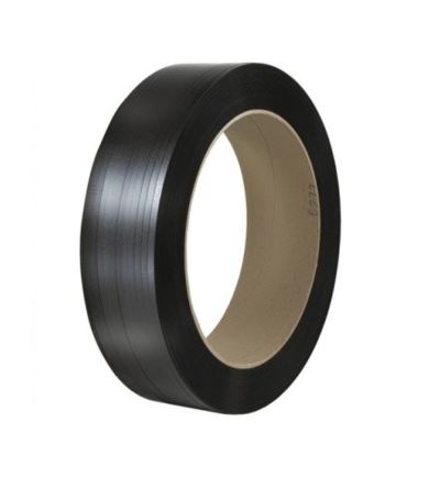Vázací páska PP, šíře 10 mm, tloušťka 0,35 mm, návin 900 m, černá