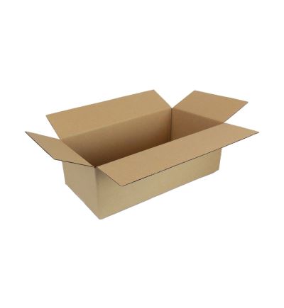 Kartonová krabice, 3vrstvá, délka 400 mm, šířka 200 mm, výška 150 mm