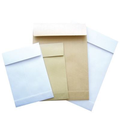 Tašky obchodní (papírové obálky) B4, samolepicí, 250 ks