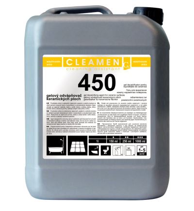 Cleamen 450, určený k přímé aplikaci, odvápňovač ploch, 5000 ml