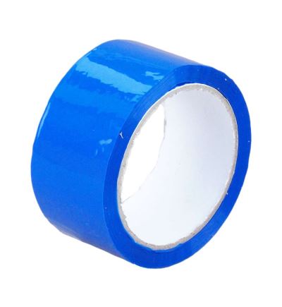 Lepicí páska, šíře 48 mm, návin 66 m, modrá