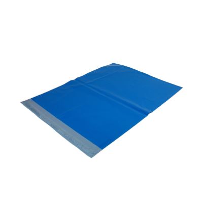 Plastové obálky, 175x255 mm, 100 ks/bal., modré