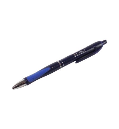 Kuličkové pero Solidly, šíře stopy 0,5 mm, modré