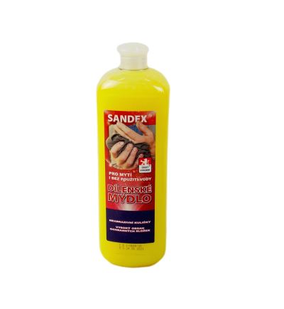 Dílenské mýdlo Sandex pro mytí i bez použití vody 1000 ml