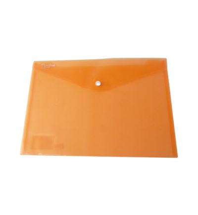 Plastová obálka s drukem A4 oranžová