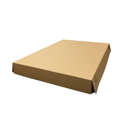 Víko na přepravní kartonový box na paletu, 3vrstvé, délka 1205 mm, šířka 805 mm, výška 120 mm