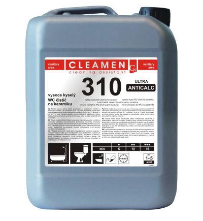 Cleamen 310 WC čistič na keramiku, 5000 ml