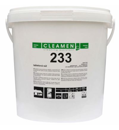 Cleamen 233 tabletová sůl, 10 kg