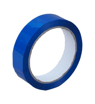 Lepicí páska, šíře 25 mm, návin 66 m, modrá