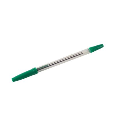 Kuličkové pero Stick, šíře stopy 0,3 mm, zelené