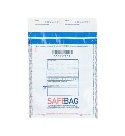 Bezpečnostní obálky SAFEBAG B5, 275x375+35 mm