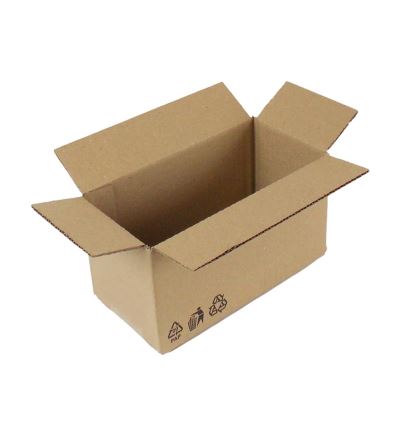 Kartonová krabice, 3vrstvá, délka 200 mm, šířka 100 mm, výška 100 mm