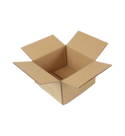 Kartonová krabice, 3vrstvá, délka 150 mm, šířka 150 mm, výška 100 mm