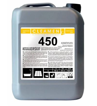 Cleamen 450, určený k přímé aplikaci, odvápňovač ploch, 5000 ml