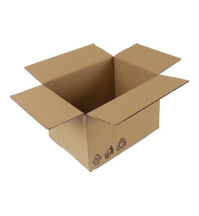 Kartonová krabice, 3vrstvá, délka 200 mm, šířka 150 mm, výška 150 mm