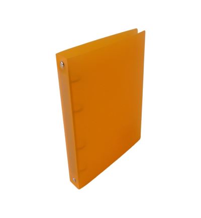 Čtyřkroužkový pořadač A5 Opaline, oranžový