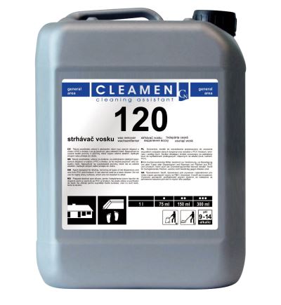 Cleamen 120, prostředek na ředění, strhávač vosku, 5000 ml