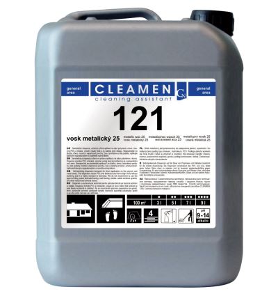 Cleamen 121, určený k přímé aplikaci, vosk metalický, 5000 ml